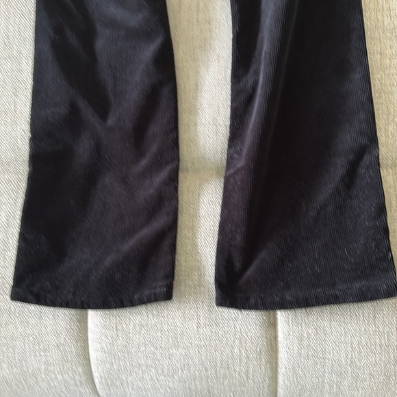 RALPH LAUREN, WOMENS BLACK, CORDUROY, WIDE LEG, PANT SIZE 8 - Picture 7 of 11